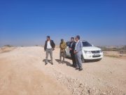 آماده سازی زمین جهت احداث پناهگاه سگ های بلاصاحب در شهر عالیشهر