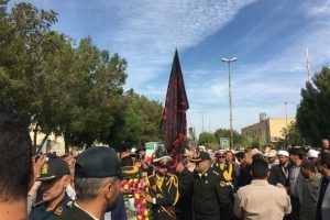 پیکر پاک سرباز شهید مدافع امنیت در بوشهر تشییع شد