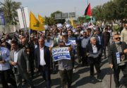 راهپیمایی نمازگزاران بوشهری در حمایت از مردم مظلوم غزه