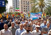 فریاد مرگ برآمریکا واسرائیل در بوشهر طنین‌اندازشد