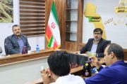 نشست تعاملی مدیر کل تامین اجتماعی استان با فرماندار دشتستان