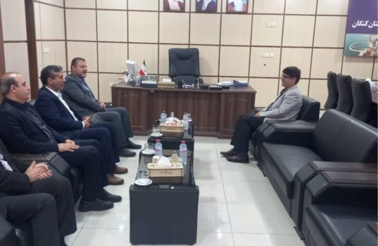 دیدار مدیر کل تأمین اجتماعی استان بوشهر با فرماندار شهرستان کنگان