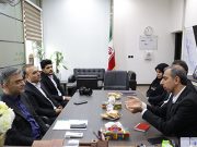 نشست مدیرعامل بانک ملت با سرپرست دانشگاه علوم پزشکی بوشهر جهت بررسی همکاری‌های مشترک