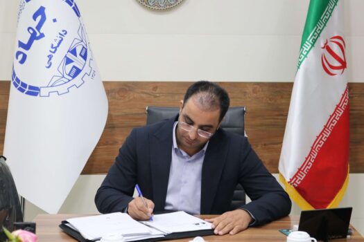 تبریک رئیس جهاد دانشگاهی بوشهر به فرمانده جدید سپاه امام صادق (ع)