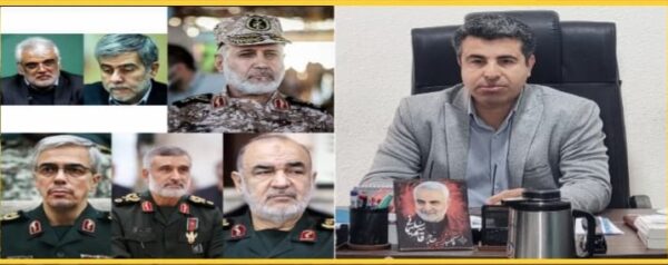 پیام تسلیت بخشدار چغادک در پی شهادت فرماندهان، دانشمندان و مردم بی‌گناه