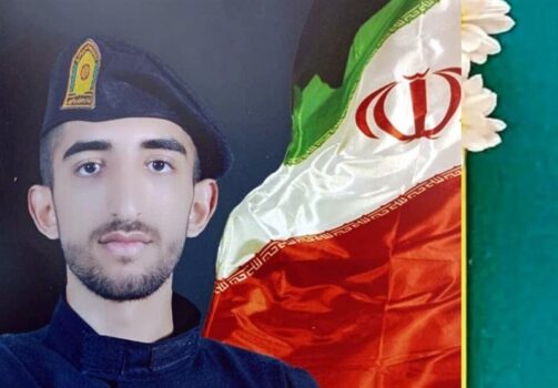 تشییع پیکر شهید احمد عبداللهزاده اهل سنت عسلویه امروز در نخل تقی
