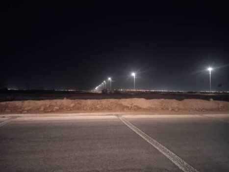 محور «عالیشهر- دلوار» در شهرستان بوشهر روشن شد