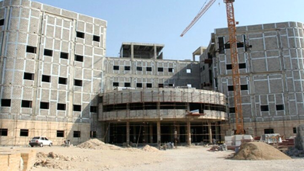 تاخیر در ساخت بیمارستان ۱۷ شهریور برازجان