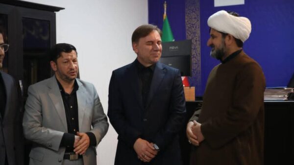 دیدار استاندار بوشهر با قاضی خوشنام دادگاه انقلاب