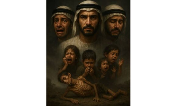 بسته شدن چشمان عربها بر مرگ کودکان گرسنه غزه / آیا پول و ترس از یهود، غیرت اعراب را بلعیده است؟