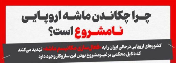 اینفوگرافیک/ چرا چکاندن ماشه اروپایی نامشروع است؟