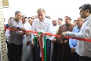 افتتاح سالن ورزشی دانش‌آموزی شهید عبدالله‌زاده در نخل تقی عسلویه