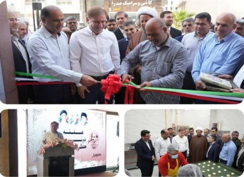 حاشیه سازی شیرینی جات، شمشیرها و قهوه دله در روز چهارم هفته دولت در سفر استاندار به جم و عسلویه