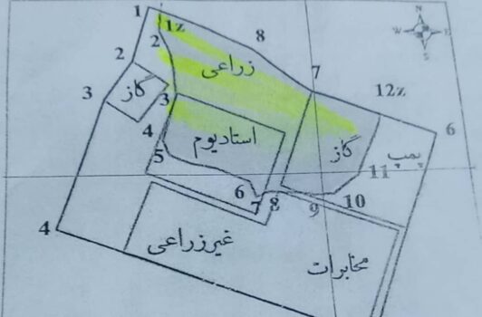 پشت پرده ادعای مشکوک مالکیت زمین استادیوم ورزشی چغادک چیست؟